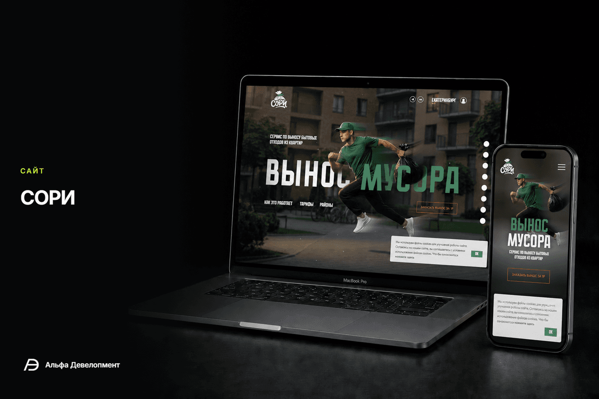 Кейс: Кейс | Сервис Бесконтактного выноса мусора - СОРИ